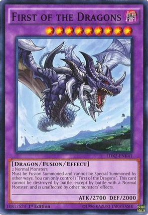 First of the Dragons (Common / Short Print) [LDK2-ENK41] Legendary Decks II 1st Edition