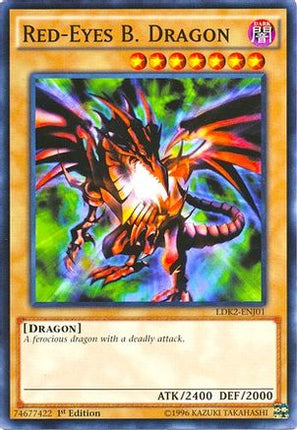 Red-Eyes B. Dragon (Common / Short Print) [LDK2-ENJ01] Legendary Decks II 1st Edition