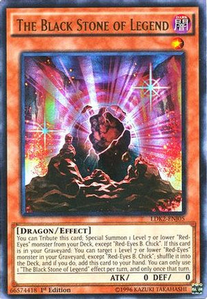 The Black Stone of Legend (Ultra Rare) [LDK2-ENJ05] Legendary Decks II Unlimited