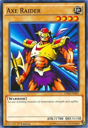 Axe Raider (Common / Short Print) [LDK2-ENJ07] Legendary Decks II 1st Edition
