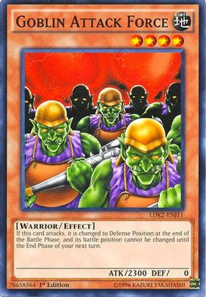 Goblin Attack Force (Common / Short Print) [LDK2-ENJ11] Legendary Decks II Unlimited