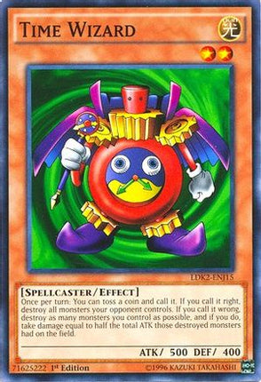 Time Wizard (Common / Short Print) [LDK2-ENJ15] Legendary Decks II 1st Edition