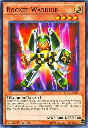 Rocket Warrior (Common / Short Print) [LDK2-ENJ13] Legendary Decks II 1st Edition