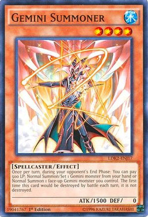 Gemini Summoner (Common / Short Print) [LDK2-ENJ17] Legendary Decks II Unlimited