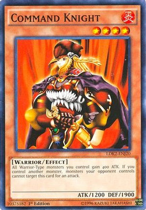 Command Knight (Common / Short Print) [LDK2-ENJ20] Legendary Decks II Unlimited