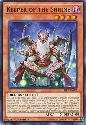 Keeper of the Shrine (Common / Short Print) [LDK2-ENJ22] Legendary Decks II 1st Edition