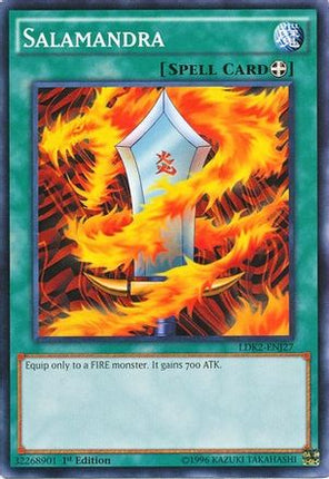 Salamandra (Common / Short Print) [LDK2-ENJ27] Legendary Decks II 1st Edition
