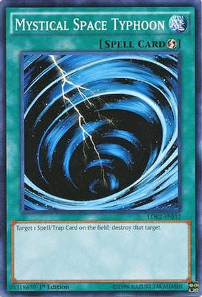 Mystical Space Typhoon (Common / Short Print) [LDK2-ENJ32] Legendary Decks II 1st Edition
