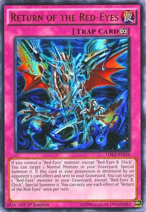 Return of the Red-Eyes (Ultra Rare) [LDK2-ENJ34] Legendary Decks II 1st Edition