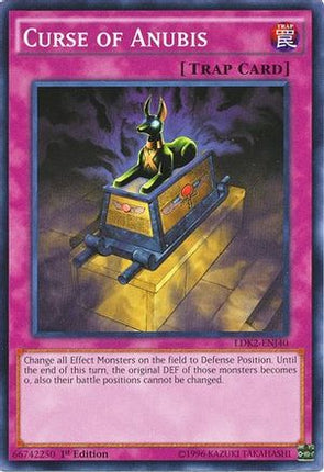 Curse of Anubis (Common / Short Print) [LDK2-ENJ40] Legendary Decks II 1st Edition