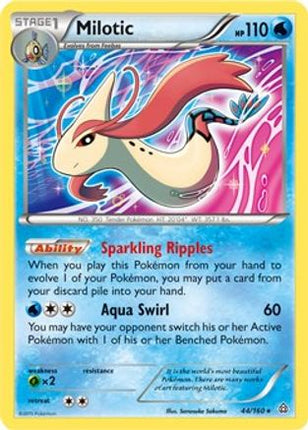 Milotic - 44/160 (XY Primal Clash) [Deck Exclusives]