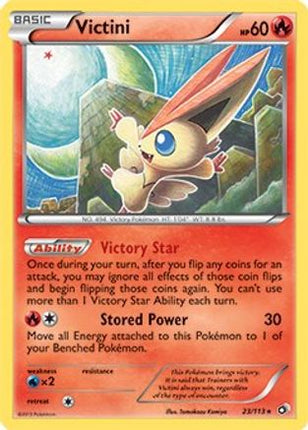 Victini - 23/113 (BW Legendary Treasures) [Deck Exclusives]