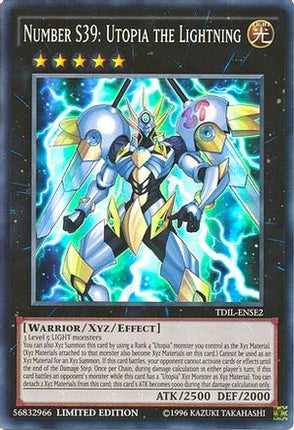 Number S39: Utopia the Lightning (Super Rare) [TDIL-ENSE2] Limited
