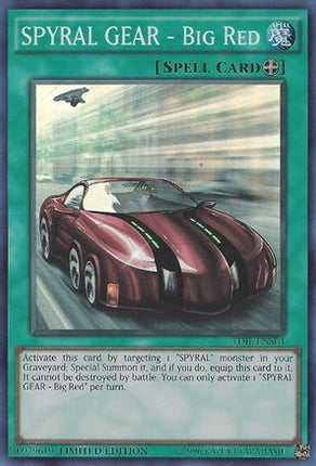 SPYRAL GEAR - Big Red (Super Rare) [TDIL-ENSE4] Limited