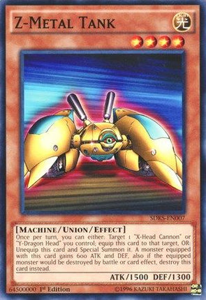 Z-Metal Tank (Common / Short Print) [SDKS-EN007] Structure Deck: Seto Kaiba Unlimited