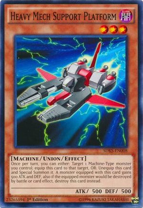 Heavy Mech Support Platform (Common / Short Print) [SDKS-EN008] Structure Deck: Seto Kaiba 1st Edition