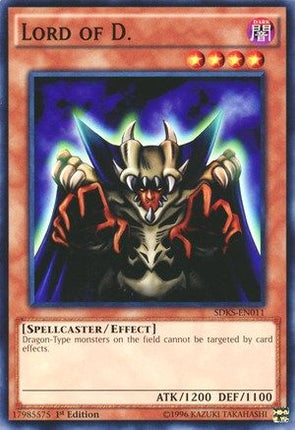 Lord of D. (Common / Short Print) [SDKS-EN011] Structure Deck: Seto Kaiba 1st Edition