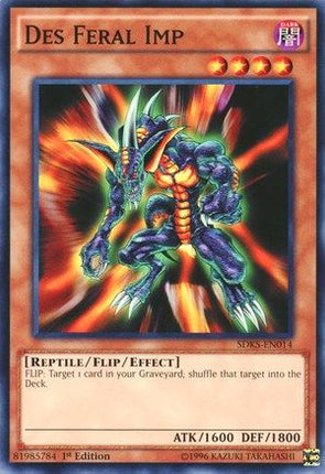 Des Feral Imp (Common / Short Print) [SDKS-EN014] Structure Deck: Seto Kaiba Unlimited