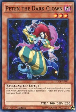 Peten the Dark Clown (Common / Short Print) [SDKS-EN015] Structure Deck: Seto Kaiba 1st Edition