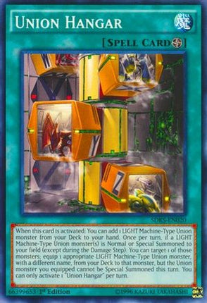 Union Hangar (Common / Short Print) [SDKS-EN020] Structure Deck: Seto Kaiba Unlimited