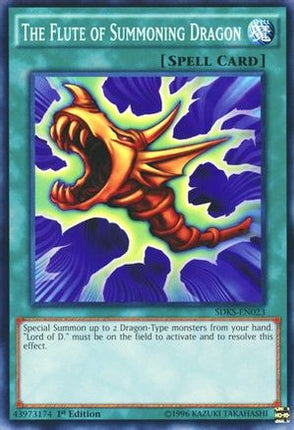 The Flute of Summoning Dragon (Common / Short Print) [SDKS-EN023] Structure Deck: Seto Kaiba Unlimited