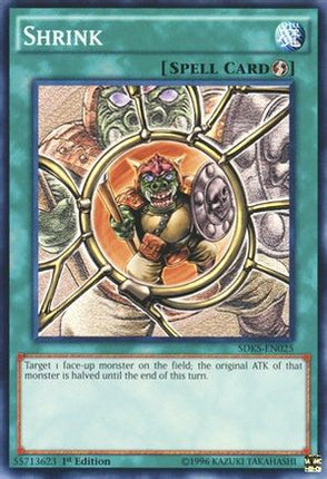 Shrink (Common / Short Print) [SDKS-EN025] Structure Deck: Seto Kaiba 1st Edition
