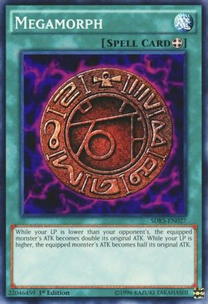 Megamorph (Common / Short Print) [SDKS-EN027] Structure Deck: Seto Kaiba 1st Edition