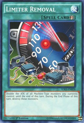Limiter Removal (Common / Short Print) [SDKS-EN028] Structure Deck: Seto Kaiba Unlimited