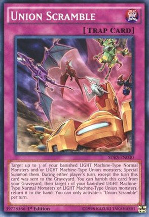 Union Scramble (Common / Short Print) [SDKS-EN030] Structure Deck: Seto Kaiba Unlimited