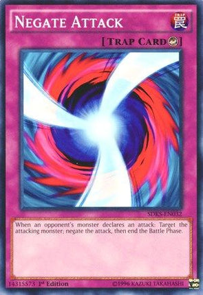 Negate Attack (Common / Short Print) [SDKS-EN032] Structure Deck: Seto Kaiba Unlimited