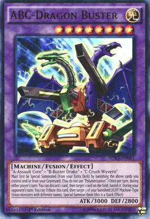 ABC-Dragon Buster (Ultra Rare) [SDKS-EN041] Structure Deck: Seto Kaiba Unlimited