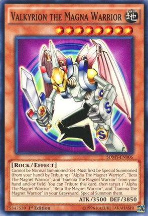 Valkyrion the Magna Warrior (Common / Short Print) [SDMY-EN006] Structure Deck: Yugi Muto 1st Edition
