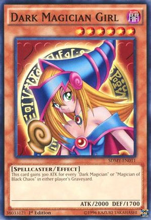 Dark Magician Girl (Common / Short Print) [SDMY-EN011] Structure Deck: Yugi Muto 1st Edition