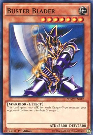 Buster Blader (Common / Short Print) [SDMY-EN012] Structure Deck: Yugi Muto 1st Edition