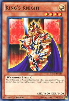 King's Knight (Common / Short Print) [SDMY-EN015] Structure Deck: Yugi Muto 1st Edition