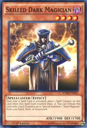 Skilled Dark Magician (Common / Short Print) [SDMY-EN021] Structure Deck: Yugi Muto 1st Edition