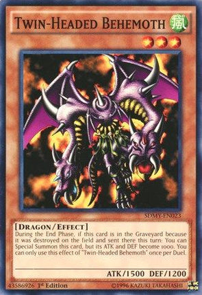 Twin-Headed Behemoth (Common / Short Print) [SDMY-EN023] Structure Deck: Yugi Muto 1st Edition