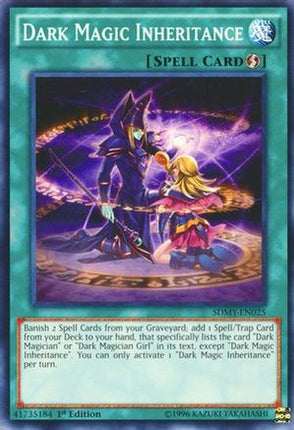 Dark Magic Inheritance (Common / Short Print) [SDMY-EN025] Structure Deck: Yugi Muto 1st Edition