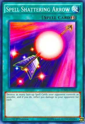 Spell Shattering Arrow (Common / Short Print) [SDMY-EN030] Structure Deck: Yugi Muto 1st Edition