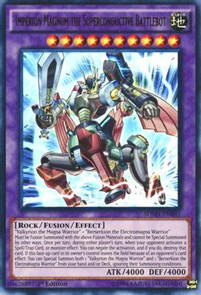 Imperion Magnum the Superconductive Battlebot (Ultra Rare) [SDMY-EN041] Structure Deck: Yugi Muto 1st Edition