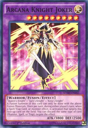 Arcana Knight Joker (Common / Short Print) [SDMY-EN042] Structure Deck: Yugi Muto 1st Edition