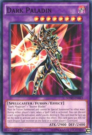 Dark Paladin (Common / Short Print) [SDMY-EN043] Structure Deck: Yugi Muto 1st Edition