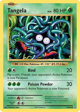 Tangela - 8/108 [XY - Evolutions] Reverse Holofoil