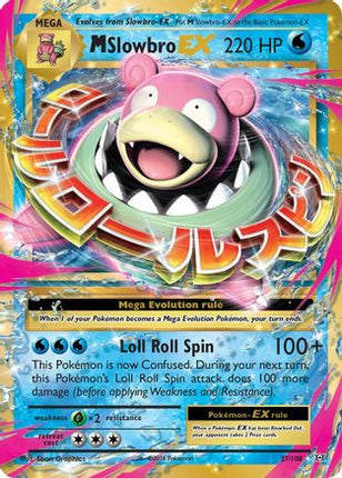 M Slowbro EX - 27/108 [XY - Evolutions] Holofoil