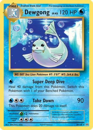Dewgong - 29/108 [XY - Evolutions]