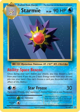 Starmie - 31/108 [XY - Evolutions] Reverse Holofoil