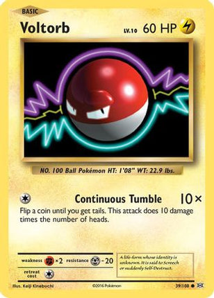 Voltorb - 39/108 [XY - Evolutions] Reverse Holofoil