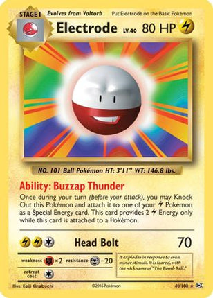 Electrode - 40/108 [XY - Evolutions]