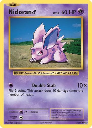 Nidoran M - 43/108 [XY - Evolutions]