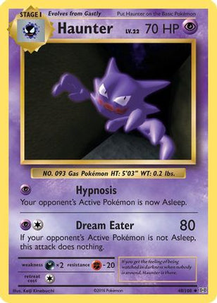 Haunter - 48/108 [XY - Evolutions] Reverse Holofoil